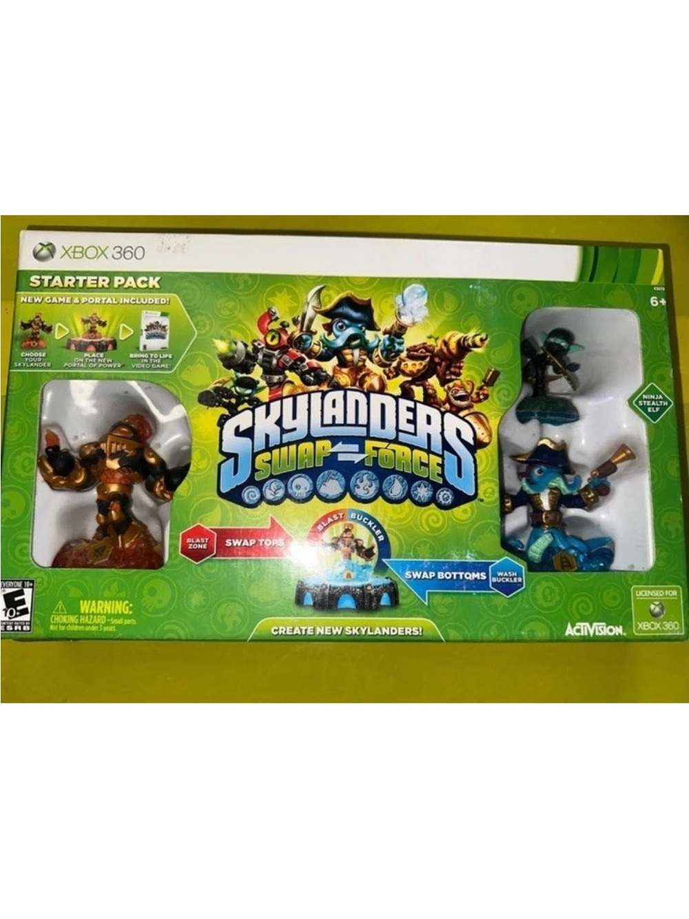 XBOX 360 Skylanders: Swap Force Starter Pack Ninja Stealth Elf
